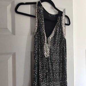 Black and white jumper pant jumper